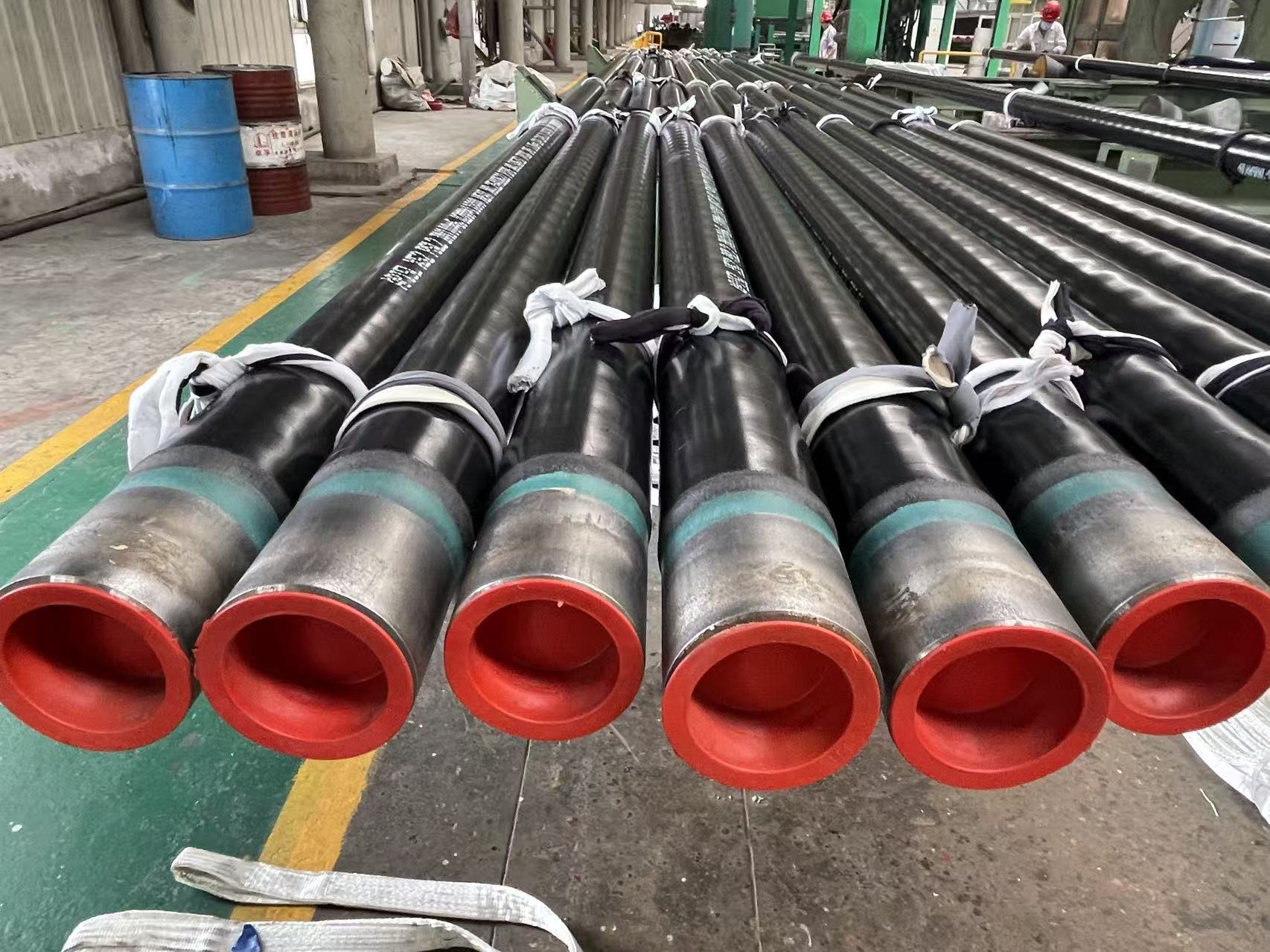 Steel pipes for industrial project materials procurement