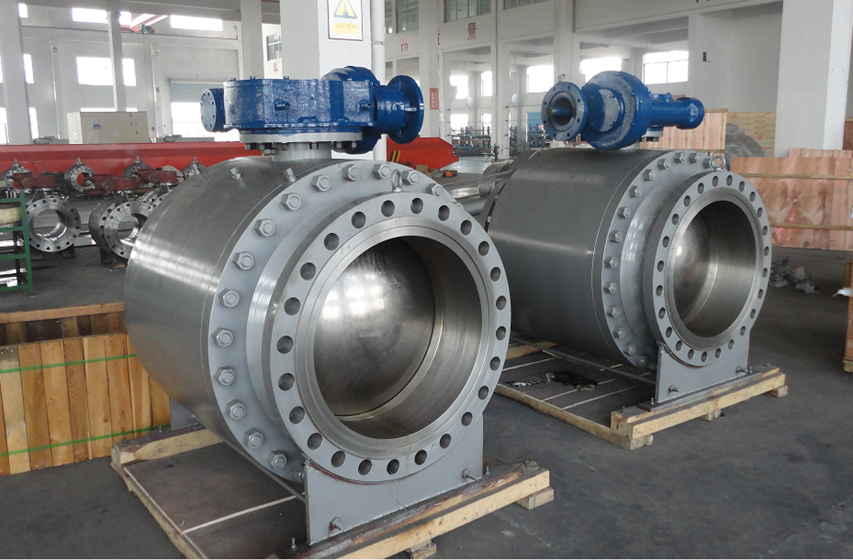 Industrial valves for flow control systems