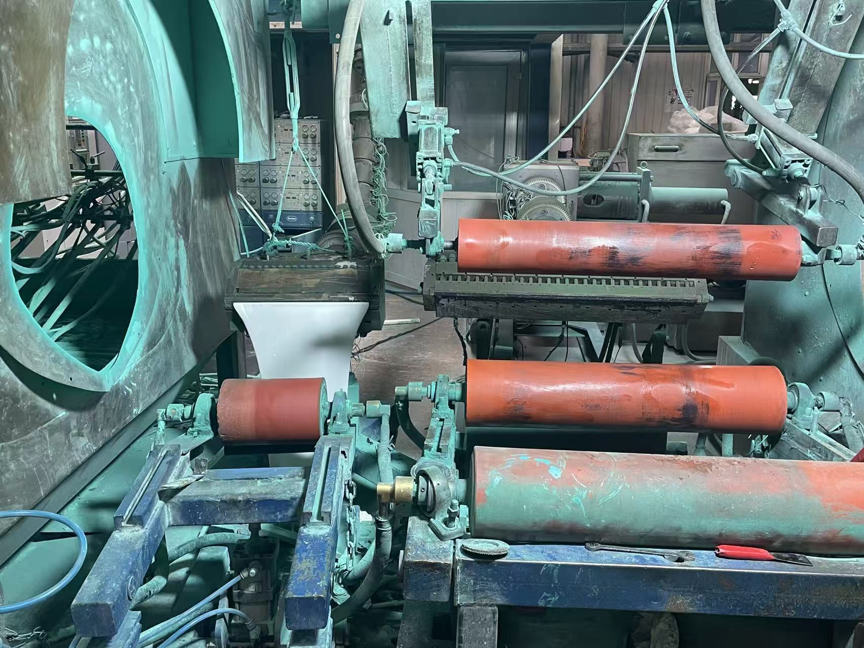 Pipe coating and lining process for industrial materials