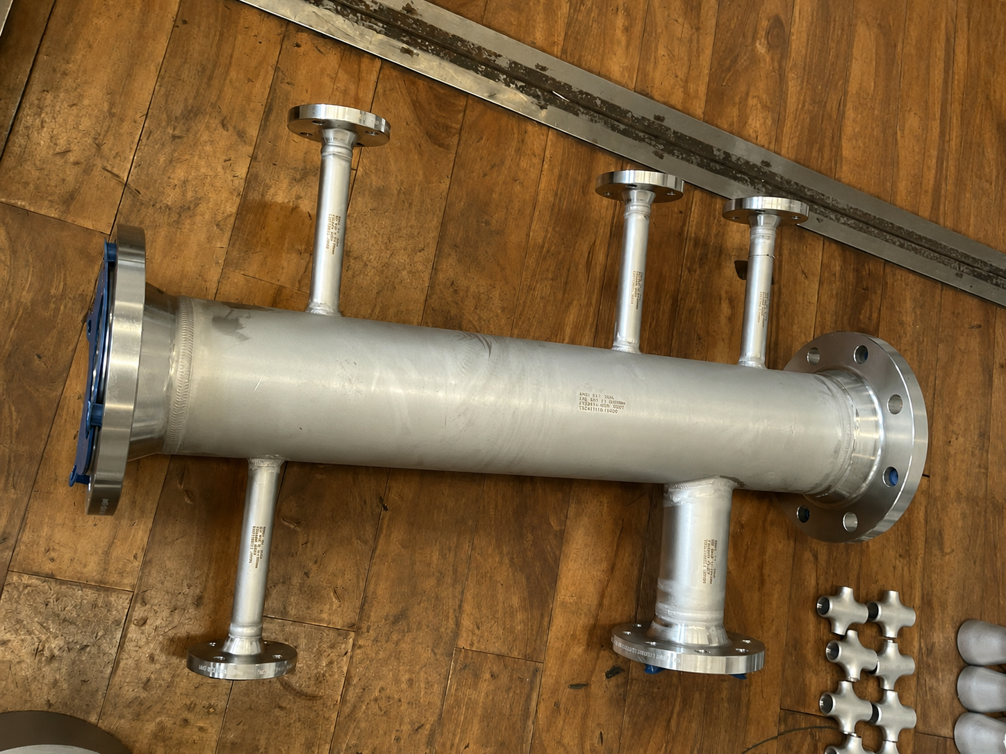 Pipe spool fabrication for industrial projects